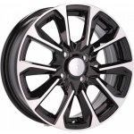 Racing Line L1666 6x16 4x100 ET42 black polished – Hledejceny.cz
