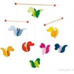 Goki dřevěný závěsný Létající dráčci – Hledejceny.cz