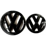 VW TOUAREG (2016-2018) přední a zadní znak, logo (16cm a 13cm) - černá lesklá – Hledejceny.cz