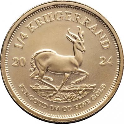 Rand Refinery Zlatá mince Krugerrand 1/4 oz 2024 – Zbozi.Blesk.cz