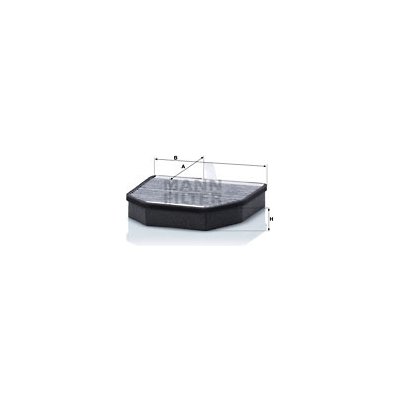 Filtr, vzduch v interiéru MANN-FILTER CUK 2241-2 (CUK22412) – Hledejceny.cz