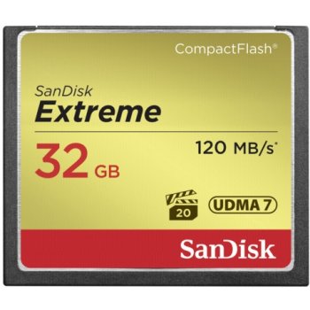 SanDisk CompactFlash Extreme 32 GB UDMA7 SDCFXSB-032G-G46