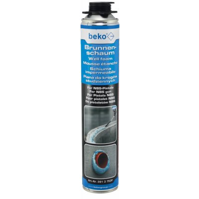 BEKO MONTÁŽNÍ PU PĚNA VODOTĚSNÁ PISTOLOVÁ PRO PRŮCHODY SKRUŽÍ 750 ml – Zboží Mobilmania