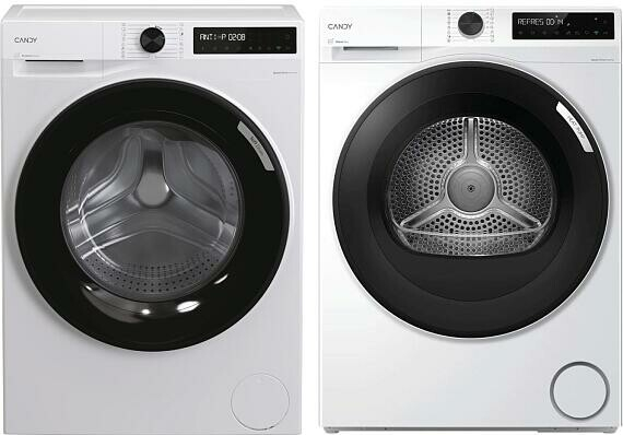 SET Candy BR 49SBL8-S Slim ProWash 500 + BRS 8N2BX-S ProDry 500
