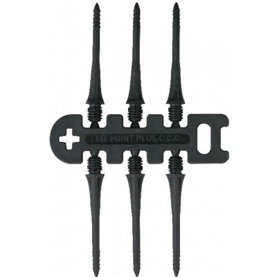Cosmo Darts Hroty Cosmo Fit Point Plus CARBON 6ks 30 mm – Hledejceny.cz
