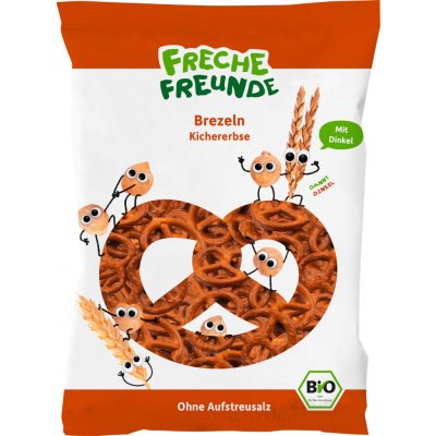 Freche Freunde BIO špaldové preclíky s cizrnou 20 g – Zboží Dáma
