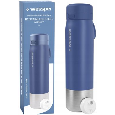 Wessper B2 Stainless Steel Actitex 1 l modrá – Zbozi.Blesk.cz