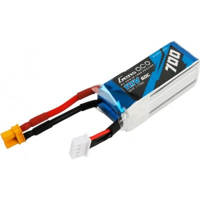 Gens ACE LiPo 3S 3S1P 60C XT30 Plug 11,1V 700 mAh – Zboží Dáma
