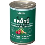 Louie Krůtí s brusinkami pastinákem a prebiotika 400 g – Sleviste.cz