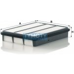 MANN C 31 007 vzduchový filtr – Hledejceny.cz