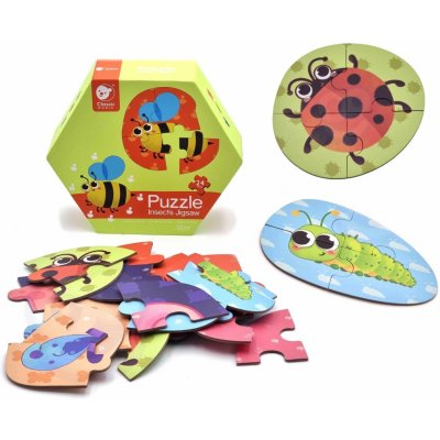 Classic World puzzle proti hmyzu pro děti 6 obrázků 24 ks – Zboží Dáma