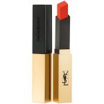 Yves Saint Laurent Rouge Pur Couture The Slim tenká matující rtěnka s koženým efektem 10 Corail Antinomique 2,2 g – Zboží Mobilmania