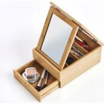 Zeller bambusová skříňka na šperky se zrcátkem – Zboží Dáma
