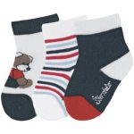 Sterntaler Dětské ponožky 3-pack bear marine – Hledejceny.cz