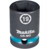 Příslušenství ke gola sadě Makita E-16156 - nástrčný klíč 1/2" velikost 19 mm square drive Impact BLACK