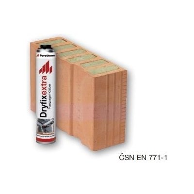 Cihla Porotherm 38 T Profi Dryfix 1/2 P8 – 123 × 380 × 249 mm – Sleviste.cz