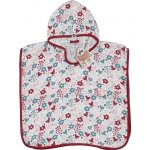 KIKKO Bambusové mušelínové pončo Flowers birds girl – Zbozi.Blesk.cz