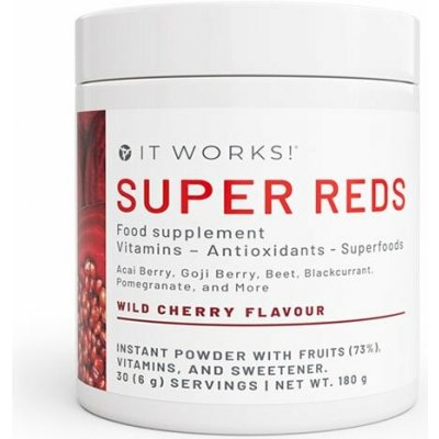 IT WORKS Super Reds Divoká třešeň 180 g – Hledejceny.cz