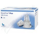 NOVO NORDISK NovoFine Plus jehla 32 G x 4 mm 100ks – Zboží Dáma