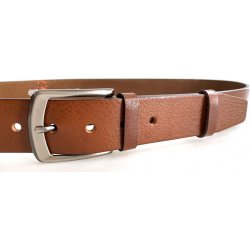 Penny Belts Nadměrný kožený opasek 40-38-48-48 hnědý