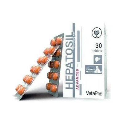 VetaPro Hepatosil Advanced Dog & Cat 30 tbl – Hledejceny.cz