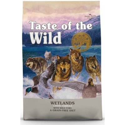 2ks Taste of the Wild Wetlands Wild Fowl 12,2kg
