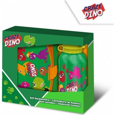 Kids Licensing Box + láhev KL10834 Crazy Dino