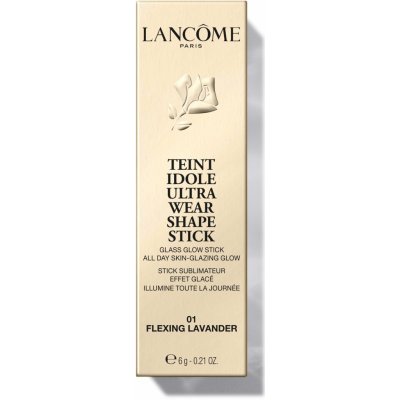 Lancôme Teint Idole Ultra Wear Shape Stick Glow rozjasňovač 01 Flexing Lavander 6 g – Zboží Dáma