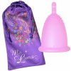 Menstruační kalíšek MeLuna Soft růžový stem menstruační kalíšek vel. XL