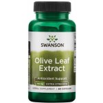 Swanson Olivové List Olive Leaf Extract 750 mg 60 kapslí – Hledejceny.cz