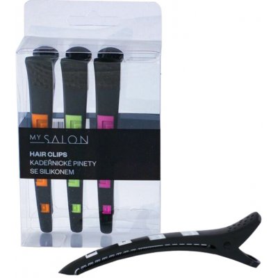 My Salon Plastic Hair Clips 4 pcs – Zboží Dáma