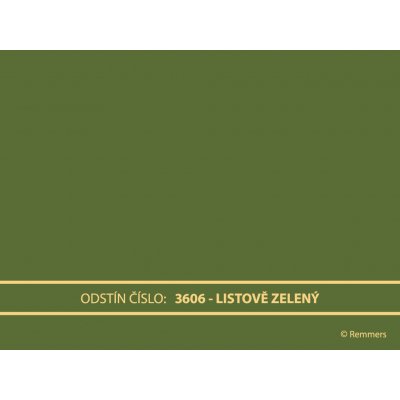 Remmers Deckfarbe 0,75 l listově zelený – Zboží Mobilmania