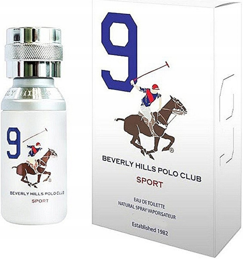 Beverly Hills Polo Club 9 Sport toaletní voda pánská 100 ml