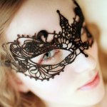 Krajková škraboška – Sleviste.cz