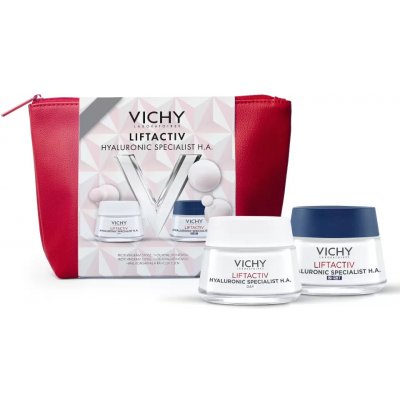 Vichy Liftactiv Hyaluronic Specialist H.A. pro normální až smíšenou pleť 50 ml + Liftactiv Hyaluronic Specialist H.A. 50 ml dárková sada – Sleviste.cz
