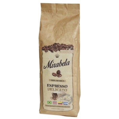 Mirabela Espresso DELICATO zrnková 225 g – Hledejceny.cz
