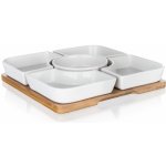 Banquet Sada misek Brilante Bamboo 24,5 x 24,5 x 4,5 cm 6ks – Zboží Dáma