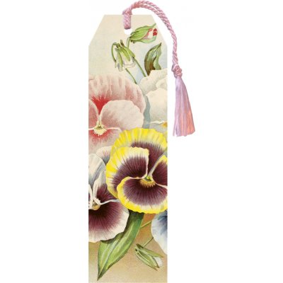 Knižní záložka Pastel Spring Pansy – Hledejceny.cz