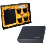 Dárková sada likérka 8 OZ + 4 ks panáků . v barvě maskáčů 30 240 ml – Zboží Dáma