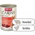 Carny Kitten hovězí & krůtí srdíčka 400 g – Hledejceny.cz