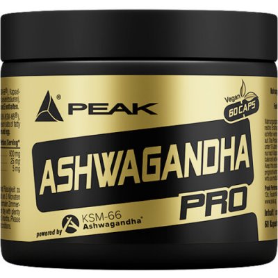 Peak Performance Ashwagandha Pro 60 kapslí – Hledejceny.cz