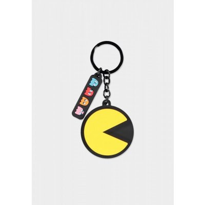 Přívěsek na klíče gumová Pac Man Pixel – Zboží Mobilmania