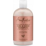 Shea Moisture Coconut & Hibiscus Curl & Shine Shampoopro podporu vln a lesku 384 ml – Zboží Mobilmania
