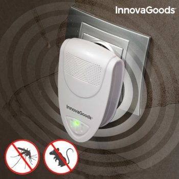 InnovaGoods Ultrazvukový Mini Odpuzovač Hmyzu a Hlodavců