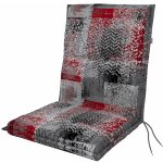 Doppler SPOT 3951 šedo-vínová 100 x 48 x 5 cm – Zboží Dáma