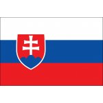 Samolepka - vlajky Slovenska - 6 x 4 cm – Zboží Mobilmania