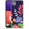 Pouzdro a kryt na mobilní telefon Samsung Pouzdro ACOVER Samsung Galaxy A22 5G A226B s motivem Colorful Flowers