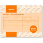 Optys 1087 Příjemka, převodka, výdejka A5 – Zboží Dáma