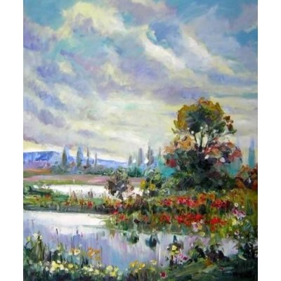 Barevné nebe - 50 x 60 cm – Zboží Mobilmania