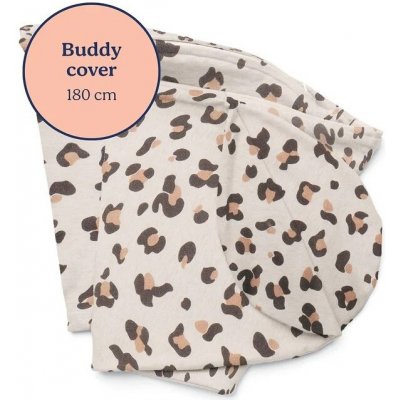 DOOMOO Potah na multifunkční kojící polštář Buddy Leopard Cream – Hledejceny.cz